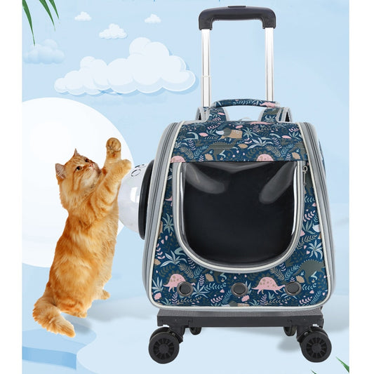 Convertible Printed Cat Carrier