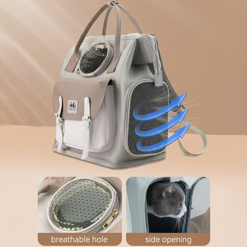 Large Breathable Cat Backpack